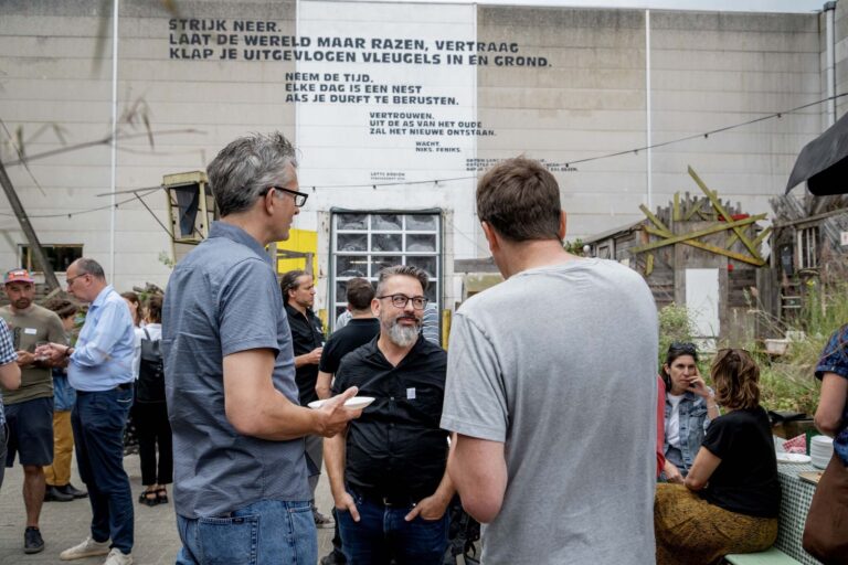 Netwerkdrink in de Blikfabriek